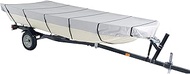 iCOVER 14ft Jon Boat Cover- Water Proof Heavy Duty TrailerableJon Boat Cover,Fits Jon Boat 14ft Long