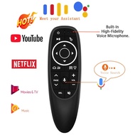 【การจัดส่งในพื้นที่】G10S เสียงรีโมทคอนโทรล 2.4G Wireless Air Mouse 2.4G Wireless Gyroscope IR การเรี