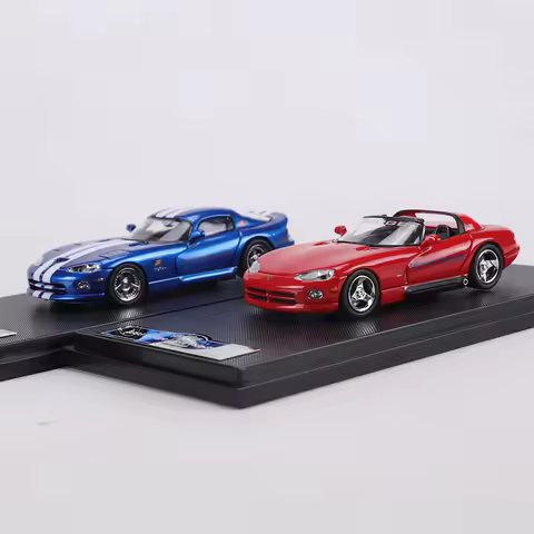GFCC 1:64 1993 Dodge Viper Roadster/Hardtop Alloy Model Car