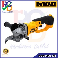 DEWALT เครื่องเจียรไร้สาย 4 นิ้ว 20V. รุ่น DCG412N-KR มอเตอร์แปรงถ่าน (ตัวเปล่า)