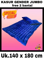 KASUR GENDER LANTAI BULU RASFUR TEBAL UKURAN 180X200 DAN 140X180 ORIGINAL QUALITAS PREMIUM