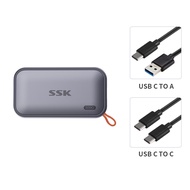 SSK 1050MB/s SD500 SSD ภายนอก 1TB SSD USB3.2 Gen2 External Solid State Drive 250G 500G 2TB SSD