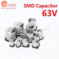 5Pcs/lot SMD Capacitor 63V 10uF 100uF 22uF 220uF 47uF Aluminum Electrolytic Capacitor