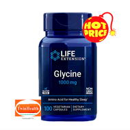 Life Extension Glycine 1000 mg / 100 Vegetarian Capsules