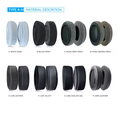TOURFOUR Replacement Earpads for AKG K371,K361,K361BT,K371BT Headphones Ear Cushion Cover Sleeve Ear