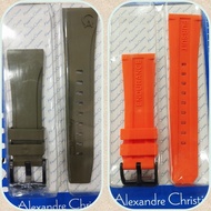 Strap/rubber Strap/rubber Alexandre christie ORIGINAL size 24