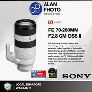 Sony FE 70-200mm F2.8 GM OSS II Lens For Sony FE [SEL70200GM2] | Sony Singapore Warranty