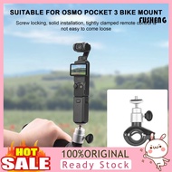 [FISI]  Bicycle Head Bracket Simple Installation Stable Support Camera Durable Mount for DJI OSMO POCKET 3/ for OM 4/for OSMO Mobile 3/Mobile 2