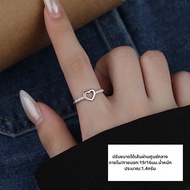 OUGUI | แหวนเงิน S925 ปรับได้ หรูหรา