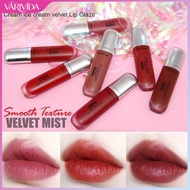 VARIVIDA BeautyIU NOVO Cream Ice Cream Lip Glaze Matte Velvet Lipstick Plain Color Waterproof Moistu