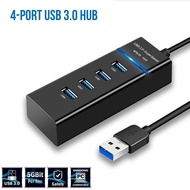 4 Port USB3.0 2.0 Hub With LED Light PC/Laptops USB Multi-interface Splitter USB Data Transfer Conve