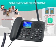 DLNA 4G LTE Fixed Wireless Phone โทรศัพท์บ้านไร้สายใส่ซิม   โทรศัพท์ต้องโต๊ะรองรับได้2ซิม เหมาะสำหรั