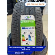 285/40R22 Linglong Tire GREEN-MAX w/ Free Stainless Tire Valve