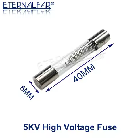 5KV Special Microwave Oven Fuse 6*40mm 0.65A 0.7A 0.75A 0.8A 0.85A 0.9A 1A Glass Tube Fuse 5000V 700