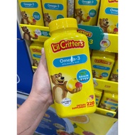 [US]Lill Critters Omega 3 Gummy Fish DHA Supplement Gummies for Kids