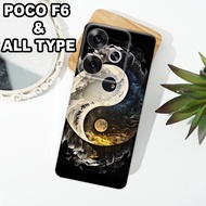 G25 - XIAOMI Case Latest F6 5Gpoco 2024 - Flexible rubber material - DRAGON MOTIF - XIAOMI silicone 