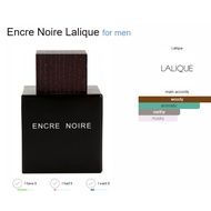 พร้อมส่ง🔥Lalique Encre Noire Eau de Toilette 100ml / Indigo Eau de Parfum น้ำหอมผู้ชาย กล่องซีล น้ำห