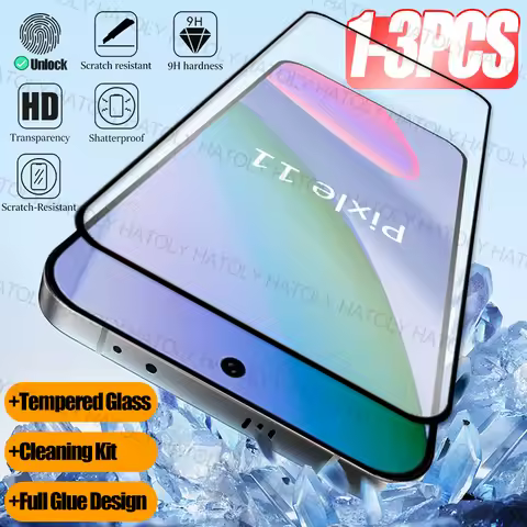 3/2/1PCS Tempered Glass For Google Pixel 11 Screen Protector Google Pixel 11 Full Glue Cover Anti-Sc