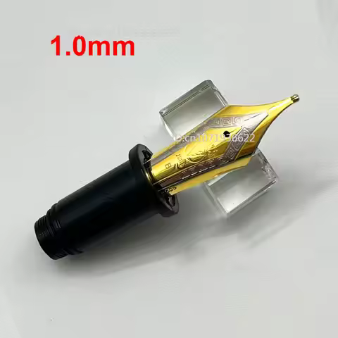 Smooth WingSung 630 Large N0.8 Iraurita White Gold EF/F/M/B Nib Grip Section For WingSung 630 Founta