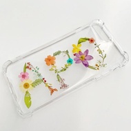 原創乾燥花  英文字母手機殼  三字區 客製化