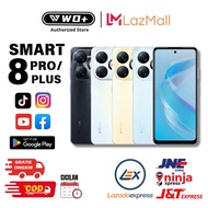HP Android Smartphone Infinix Smart 8 Pro Plus LTE RAM 8GB Internal 256GB Garansi 1 Tahun Bisa COD a