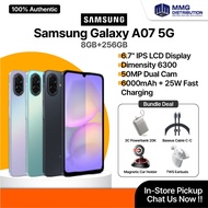 Samsung Galaxy A07 5G Smartphone | 8+256GB | 50MP Camera | 6000mAh Battery | Mediatek Dimensity 6300