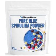 Blue Spirulina Powder Pure from Blue Green Algae Great for Smoothies Baking Vegan Natural Food Color