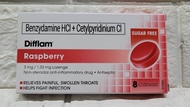 difflam raspberry 8 LOZENGES