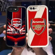 Q-6 Arsenal-FC Black white Case for OPPO A3S A12E A1K Realme C2 C2S C1