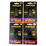 Flashdisk Vgen Avatar 8GB 16GB 32GB 64GB 128GB USB Flashdisk V Gen Ori