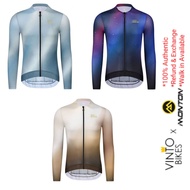 MONTON MENS CYCLING LONG SLEEVE JERSEY GALAXY