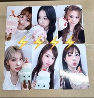 放nmixx台北簽售特典小卡蛋糕ver