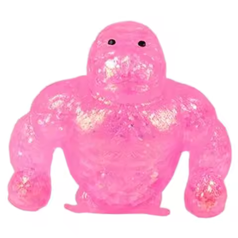 Colorful Gorilla Ball Anti Stress Toys Kids Squishy Toys Squeeze Relief Anti-stress Kids Funny Thing