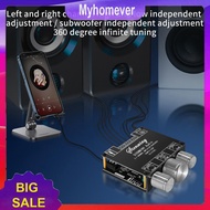 [MYHO]YS-E100L Audio Stereo Amplifier 2.1 Channel Bluetooth-Compatible 5.1 APP Control