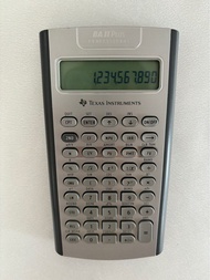 BA II plus 計數機 business calculator Texas instrument