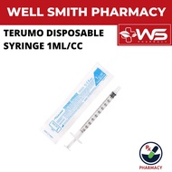 TERUMO DISPOSABLE SYRINGE 1ML/CC