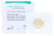 [USA]_DuoDerm Duoderm Extra Thin Spots Wound Dressings 1.75 x 1.5 - Box of 20 by Duoderm