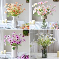 Colorful 5 Head Dutch Daisy Artificial Flowers For Wedding Home Photography Decoration