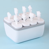 Gratis Ongkir - Cetakan Ice Cream / Cetakan Es Batu Dengan Tutup / Cetakan Es Krim / Es Loli DIY