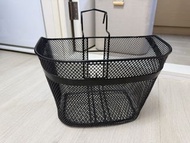 黑色鐵網單車籃