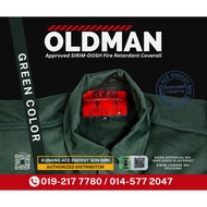 APPROVED SIRIM-DOSH FIRE RETARDANT COVERAL (FRC) BRAND OLDMAN
