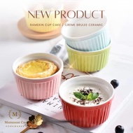 Ramekin Cupcake Creme Brulee Ceramic Bowl