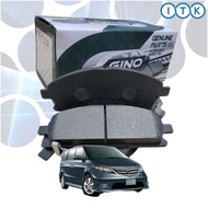 GINO BRAKE PAD FRONT FOR HONDA ELYSION RR1 RR3