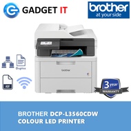 BROTHER DCP-L3560CDW COLOUR LED PRINT SCAN COPY WIFI NETWORK DUPLEX PRINTER 3551 L3551 3551CDW L3551