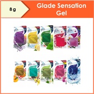 Glade Sensation Gel Air Freshener Refill Continuous Freshness Gel 8g
