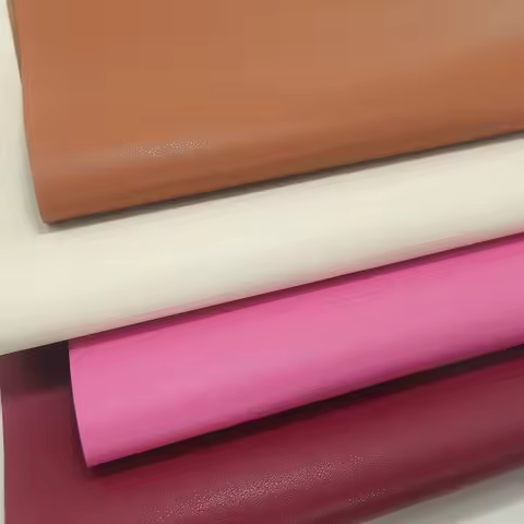33x60cm Matte Synthetic Leather Nappa Textured PU Sheets Cloth Base Soft for Interior Renovation DIY