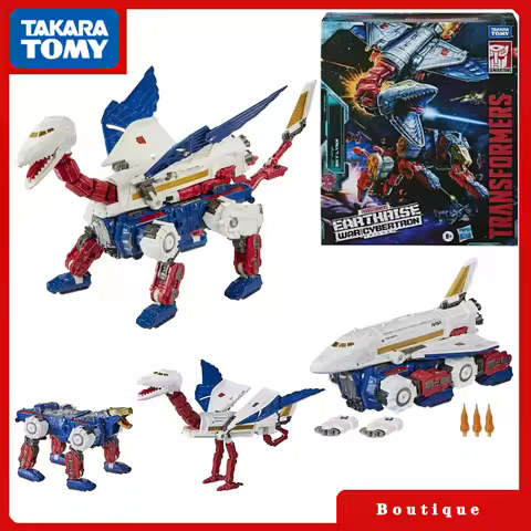 In Stock Takara Tomy Transformers War for Cybertron Earthrise WFC-E24 Sky Lynx Action Figures Collec