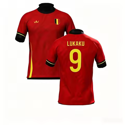 Belgium Style Clothing Football Jersey Quick-Drying Doku 11 Jersey Outdoor Football Jersey De Bruyne
