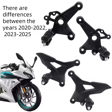 Motorcycle Front Left and Right Pedals Pedal Nail Bracket Pedal Pedal Triangle Plate Suitable for Cf