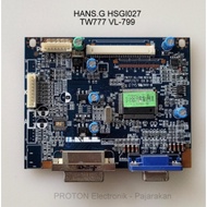 HANNS-G HSG1027 HW173D LCD Monitor Mainboard TW777 VL-799